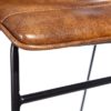 Chaise Brun Madrid Lot de 2 – Image 6
