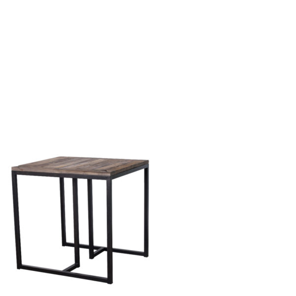 Table en bois brut 70 x 80 cm Madrid
