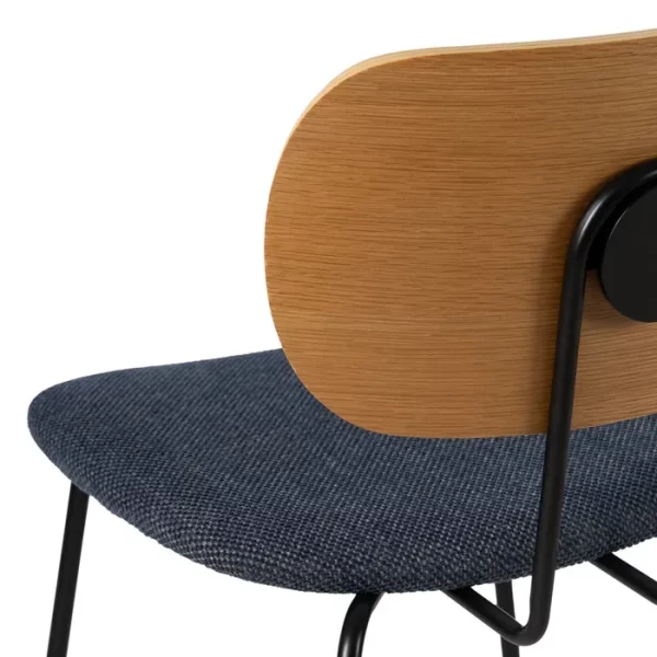 Chaise Tejido Naturel et bleu X4 – Image 12