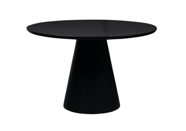 142413 142413 - Table à manger ronde frêne noir Ohio