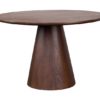 Table à manger ronde frêne acajou Ohio – Image 2