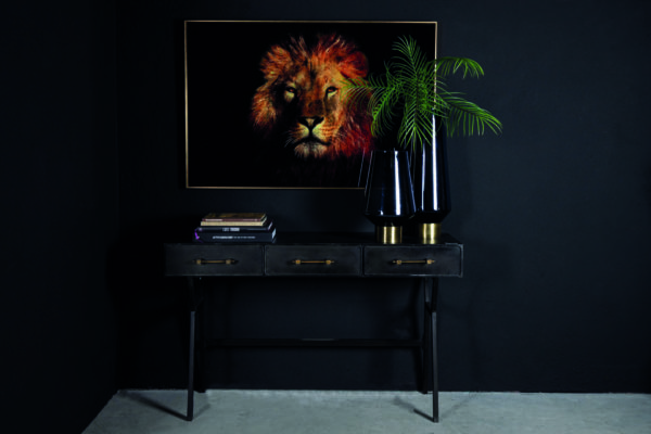 Console métal noir Jago – Image 3