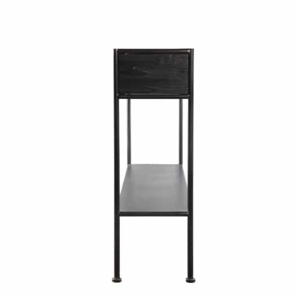 Console bois et métal noir Ray – Image 4