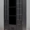 Armoire Bibliothèque Vitrée Métal Office – Image 7