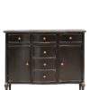 Commode métal noir Orléans