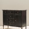 Commode métal noir Orléans – Image 4