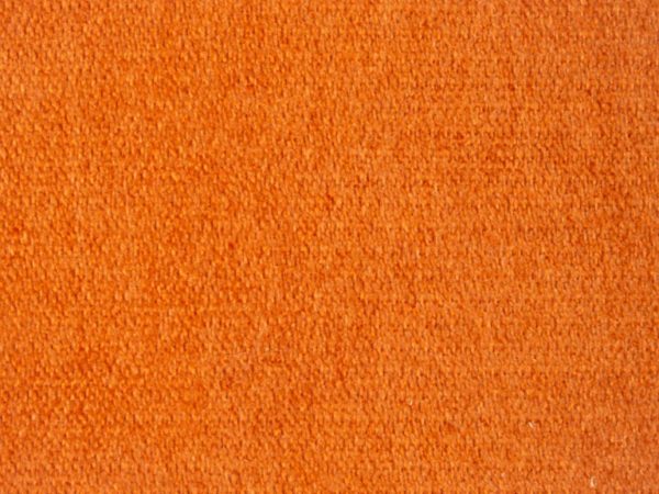 Fauteuil tissu orange vintage Hopper – Image 3
