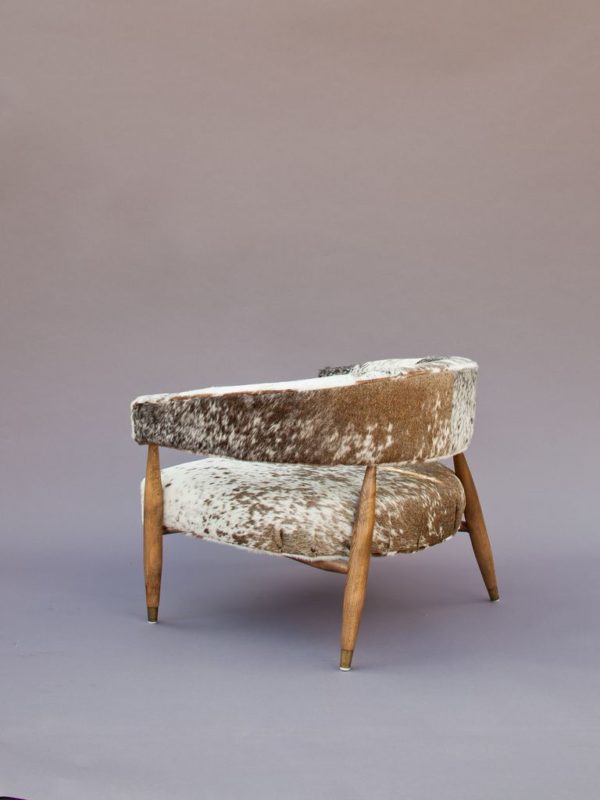 Fauteuil peau de vache Les Rocheuses – Image 3