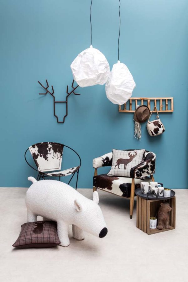 Fauteuil peau de vache Les Rocheuses – Image 4