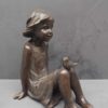 Statue La petite fille à l'oiseau – Image 2