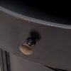 Meuble ovale métal noir Orléans – Image 6