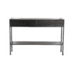 Console bois et métal noir Ray