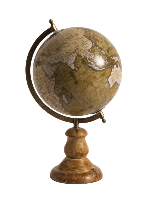 Mappemonde Globe verte