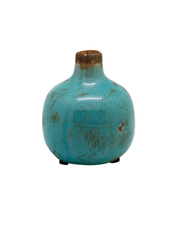 detour 5 - Vase céramique Turquoise