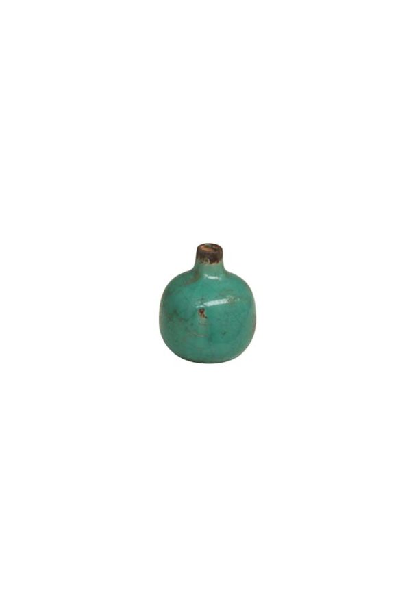 vase ceramique vert deau 1 - Vase céramique vert d'eau