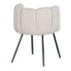 Chaise tissu beige High Five – Image 3