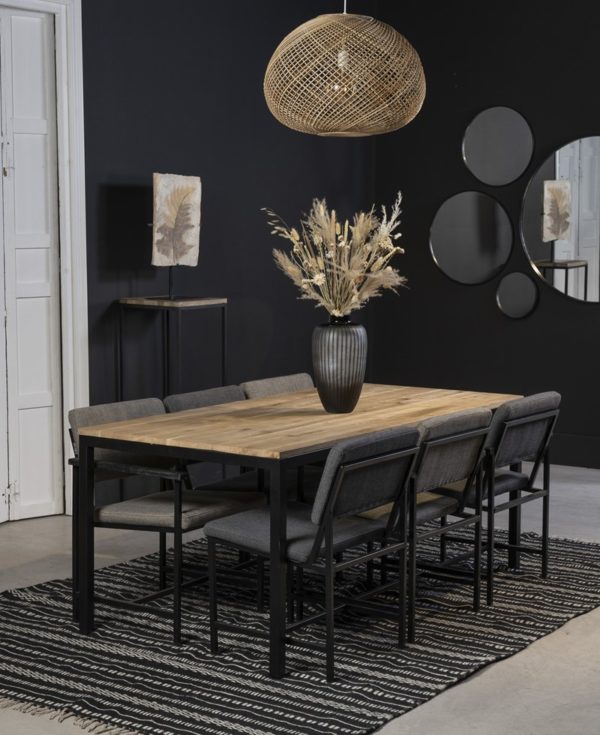 146312 lifestyle home collection 175 - Table de repas en chêne 230 cm Sacramento