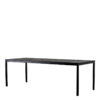 Table de repas chêne noir 230 cm Sacramento