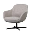 Fauteuil tissu naturel Missoula