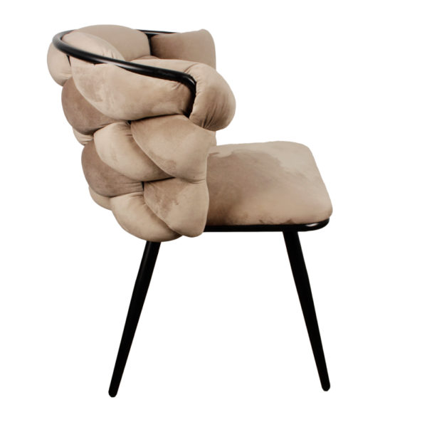 Chaise Rock beige sable - lot de 2 – Image 3