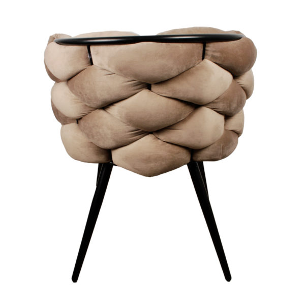 Chaise Rock beige sable - lot de 2 – Image 4