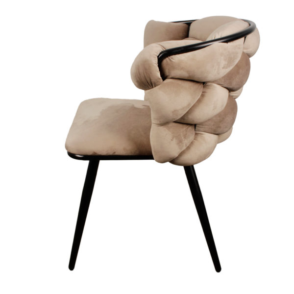 Chaise Rock beige sable - lot de 2 – Image 5