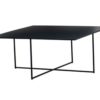 Table basse Dallas métal noir 80 cm – Image 2