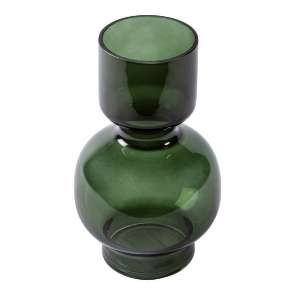 708795 8 - Vase Vert Sélino 20 cm PTMD