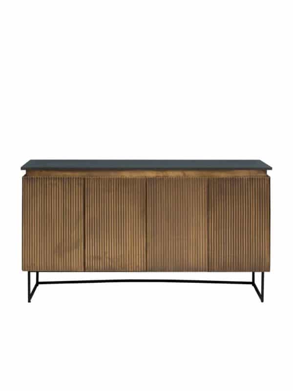 Buffet Jayzee Marbre et Manguier 2 portes