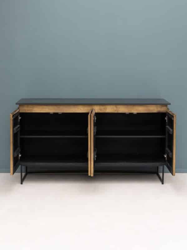Buffet Jayzee Marbre et Manguier 2 portes – Image 3