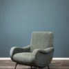Fauteuil velours côtelé vert Albert