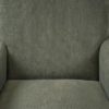 Fauteuil velours côtelé vert Albert – Image 4