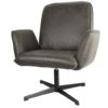 Fauteuil Gris Bello