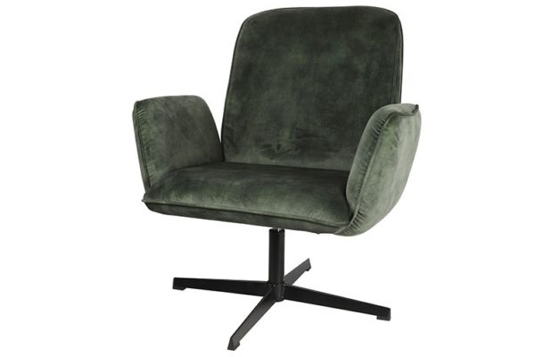 Fauteuil velours vert - Fauteuil Velours Vert Bello