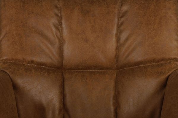 chaise avec accoudoirs cognac eton 3 - Chaise avec accoudoirs Cognac Eton-Lot