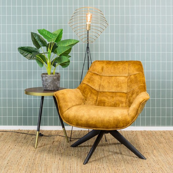 Fauteuil doré Jacksonville – Image 4