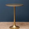 Table haute Dorée Pop Chehoma