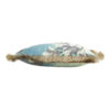 Coussin Paons velours blancs – Image 2