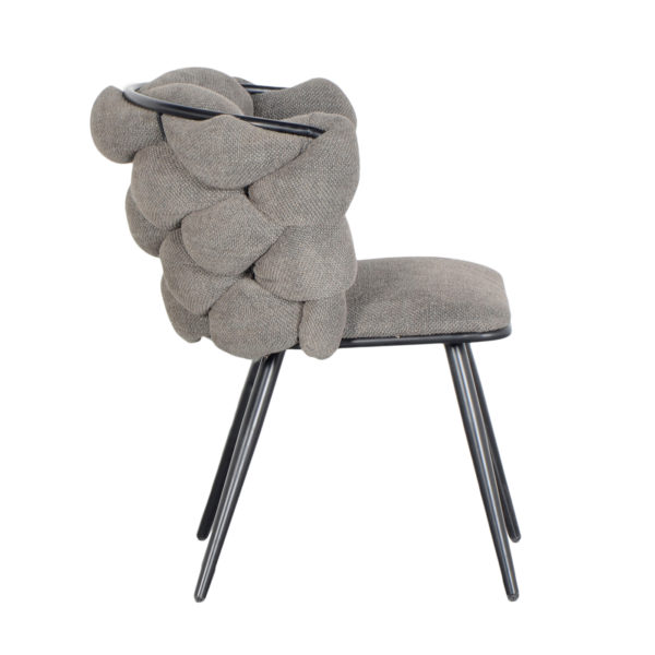 ROCK CHAIR TAUPE 871917285451 HR 2 - Chaise Rock Taupe Tissu chenille - En lot