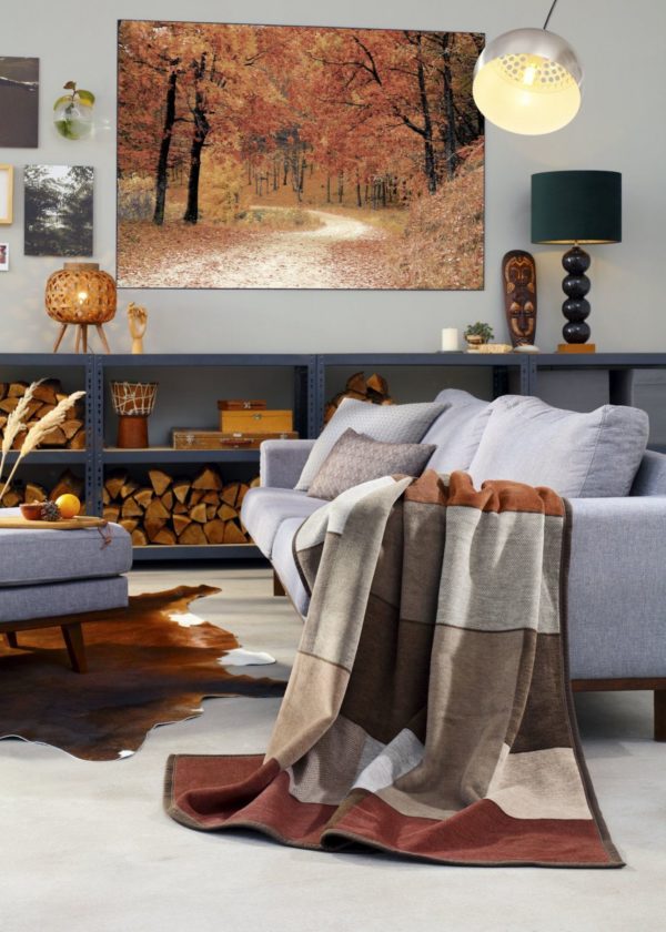Plaid Blocking 150x200 cm Biederlack – Image 4