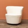 Fauteuil Annapurna blanc rotatif
