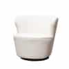 Fauteuil Annapurna blanc rotatif – Image 2