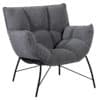 Fauteuil Noir Jena