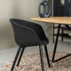 Chaise Emory Noir Lifestyle - Lot de 2 – Image 3