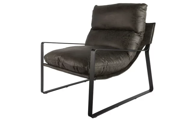 Fauteuil caranza gris - Fauteuil Gris Caranza