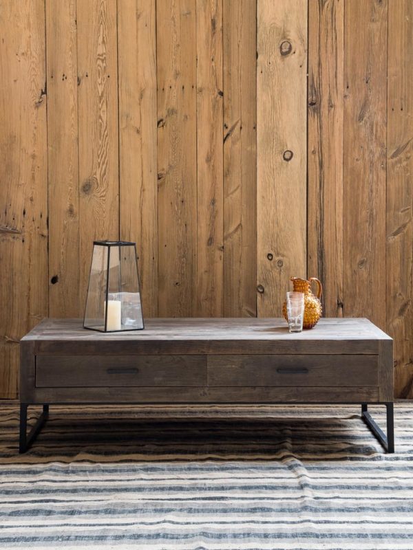 Table basse Meribel orme recyclé – Image 2