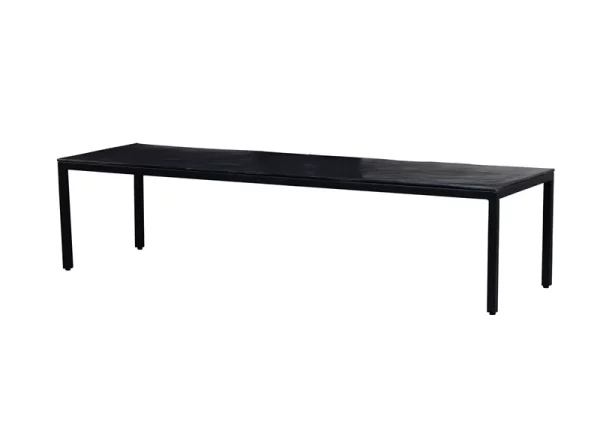 table basse modesto noir 144837 144837 - Table basse métal Noir Modesto