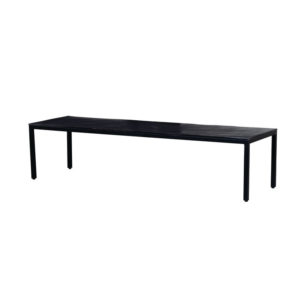 table basse modesto noir 150x45x35cm - Nouveaux produits