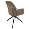 Chaise pivotante marron Storm – Image 3