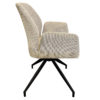 Chaise pivotante beige Storm – Image 2